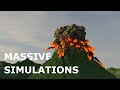 Blender Mantaflow simulations and tests