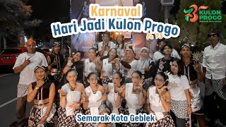 Karnaval Hari Jadi Kulon Progo ke 73 Semarak Kota Geblek