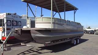 Boats For Sale California Delta: 2003 Crestliner LSI 2485 Angler Edition Pontoon Boat