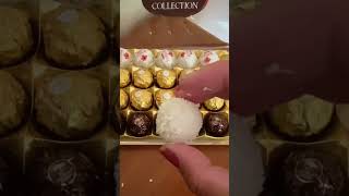 ASMR satisfying Ferrero collection chocolates #asmr #satisfying #shorts #trending