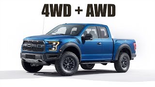 The New Ford Raptor Has Both 4WD \u0026 AWD!