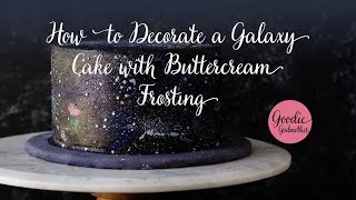 Galaxy Cake Video Tutorial