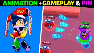 Brawl Stars Uno Chester Gameplay, Animation, Pin \u0026 Player Icon