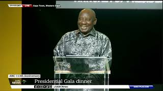 ANC 113th Anniversary | Presidential Gala dinner