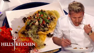 Gordon Ramsay Loving The Food! | Hell's Kitchen | Part Two
