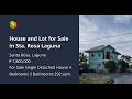 House and Lot for Sale in Sta. Rosa Laguna