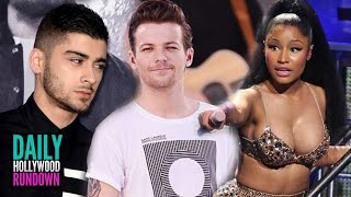 Louis Tomlinson Fighting With Zayn Malik!? Nicki Minaj's Major Nip Slip (DHR)