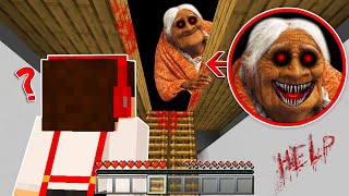 NIE ZAGLĄDAJ NA STYCH STRASZNEJ BABUSZKI W MINECRAFT?! GPLAY \u0026 LUMI