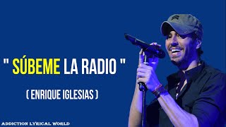 Enrique Iglesias - SUBEME LA RADIO Animated Lyric Video ft. Descemer Bueno, Zion & Lennox