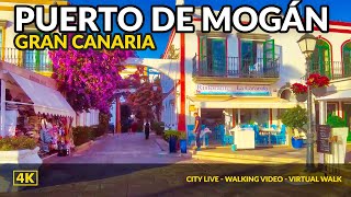 4K  Puerto de Mogán  The most beautiful town in Gran Canaria