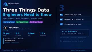 This AI Agent Actually Does the Data Engineering Work (Not Just the Code)
