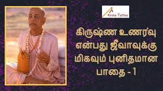 கிருஷ்ண உணர்வு என்பது ஜீவாவுக்கு மிகவும் புனிதமான பாதை | ISKCON Tamil Lectures