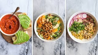 3 MUST TRY Vegan Dinner Recipes in Under 30 Minutes
