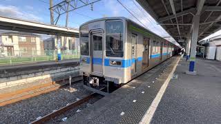 東武アーバンパークライン初石駅発車シーン