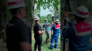 Proses shooting video di Industrial