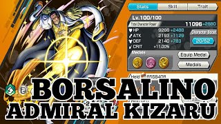 ADMIRAL KIZARU BORSALINO GEMEPLAY | ONE PIECE BOUNTY RUSH | OPBR