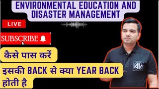 environmental education and disaster management
