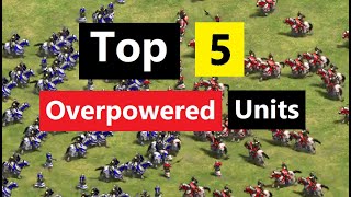 Top 5 Overpowered Units in Age of Empires 2