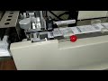 Label Cutting Machine for Taffeta & Satin by VERTEX