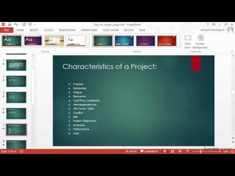 PowerPoint tutorial: How to change templates and themes | lynda.com PowerPoint tutorial: How to change templates and themes | lynda.com