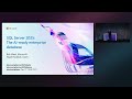 SQL Server 2025: The AI-ready enterprise database | BRK124