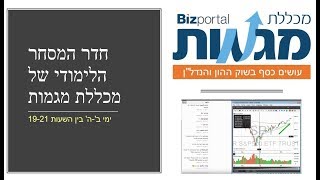 חדר המסחר הלימודי 18/03/2019 השפעת חדשות תוך כדי מסחר