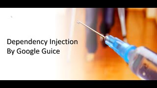 Google Guice - Coding Application without guice