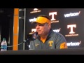 Butch Jones on his raise, state of Tennessee football (Dec. 14, 2015)