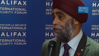 Canada’s Sajjan on Defense Spending Increase, Priorities, Programs \u0026 Human Rights