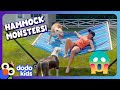 Watch Out For The Hammock Monsters! | Dodo Kids | Funny Dog Videos