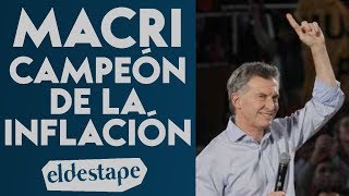 Macri, el campeón de la inflación | El Destape con Roberto Navarro