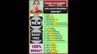 ஸ்போக்கன் இங்கிலீஸ் முழுவதும் 21 வாக்கியத்தில், tamil, telugu, hindi, thai, how to think in english