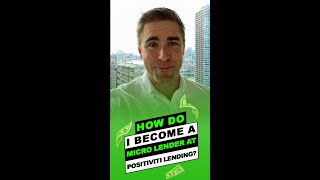 How Do I Become a Micro Lender at Positiviti Lending? Earn 12% Annually | #shorts