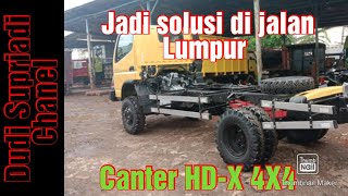 Mitsubishi canter HD-X terbaru 2021 dimodifikasi 4X4