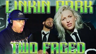 HER ENERGY IS UNMATCHED!!! | Two Faced | LINKIN PARK | Reaction | Commentary