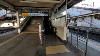 【三菱製】JR福島駅 2.3番線 エスカレーター