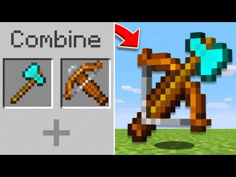 COMBINÉ elementos en Minecraft…