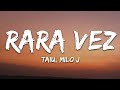 Playlist |  Taiu, Milo j - Rara Vez (Letra/Lyrics)  | Vibe Song