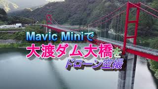 Mavic Miniで大渡ダム大橋をドローン空撮