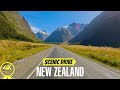 Road Trip across the Stunning Landscapes of New Zealand - 8K HDR Scenic Roads of Milford Sounds Area