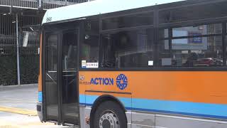 Extra Footage: Renault PR100.3 Diesel (ACTION Buses) - Departing from Bus Stop