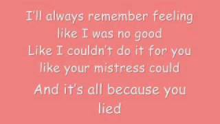 Beyoncé - Resentment Lyrics (B-day)