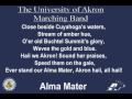 The University of Akron Alma Mater