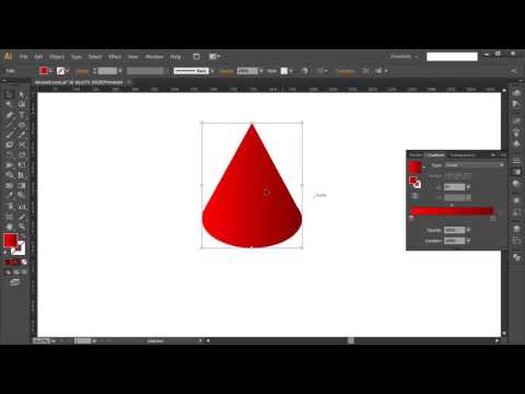 How to draw ISOMETRIC CONE in Adobe Illustrator - Tutorial #10 How to draw ISOMETRIC CONE in Adobe Illustrator - Tutorial #10