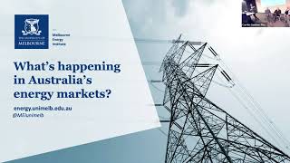 What’s happening in Australia’s energy markets