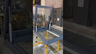 custom made heavy quality aluminum skylight roof glass window testing #skylight #windows  #testing