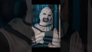 Terrifier 2: Art the clown being goofy