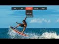 Navigation bar with dropdown menu animation