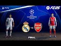 FC 25 - Real Madrid vs. Arsenal | UEFA Champions League Final | PS5™ [4K60]