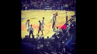 Kobe's Game winner against the Denver Nuggets (in crowd video)